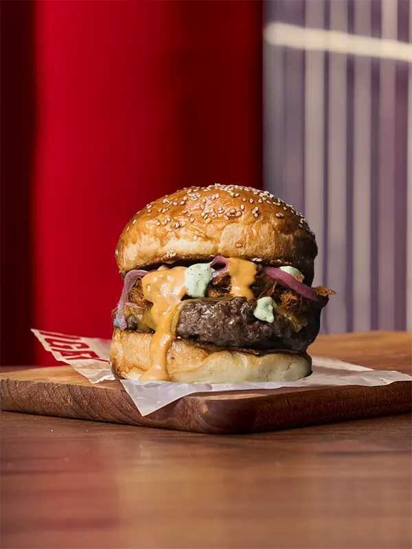 La Taco Burger, hamburguesa de marzo