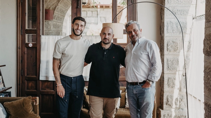 Los fundadores de BDP Burger: Pedro Francés, Mario Hermoso, Carlos Delgado